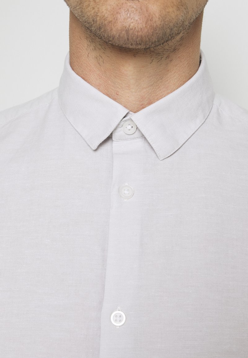 Selected Homme Slhslimlinen Classic Hemd Lunar Rock Beige Zalando De