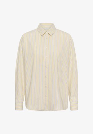 Kaffe, KAASTER SHIRT - Chemisier - sunlight chalk black stripe