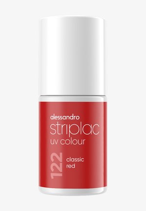 alessandro STRIPLAC UV COLOUR - Nagellack - classic red