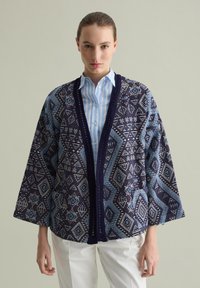 PIOMBO Lichte jas - blue