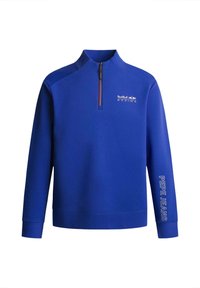 Red Bull Hollister Half Zip Hoodie HOLLISTER RELAXED ORACLE RED