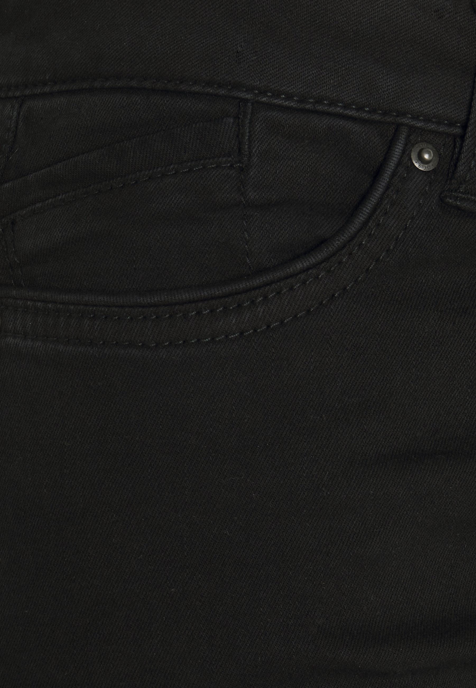 edc by Esprit SKINNY CAPRI - Broek - black/Zwart - Zalando.nl