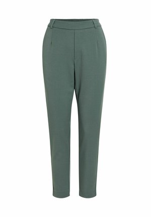 VILA, VIVARONE HW SLIM PANT - NOOS - Pantalon classique - balsam green