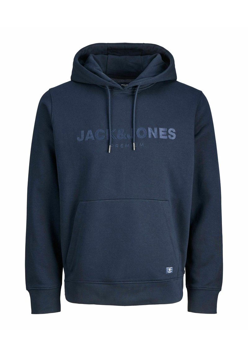 Jack & Jones JORBILLYBURG HOOD - Felpa con cappuccio - black/nero