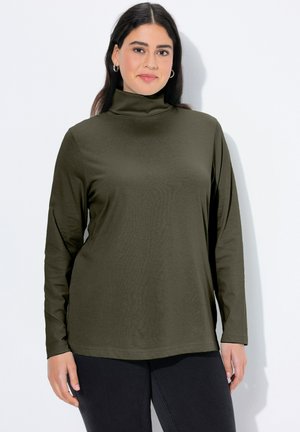 BASIC TURTLENECK   - Longsleeve - olive grey