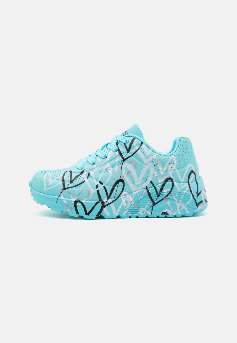 Skechers - UNO LITE - Sneaker low - turquoise/multi-coloured, Vergrößern