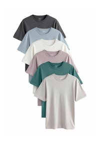 Next 6 PACK  - Basic póló - blues purple pink neutrals