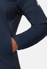 Mammut RIME IN FLEX HOODED - Giacca in pile - marine