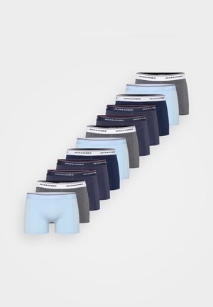 JACAVERY TRUNKS 12 PACK - Boxerbriefs - light blue/navy/dark grey melange/inkwell