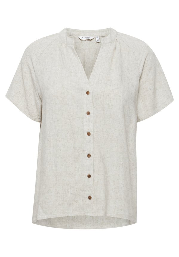 BYJohanna - Button-down blouse - nature linen2