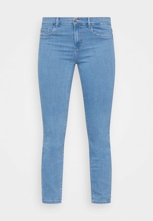 ONLY, ONLRAIN LIFE MID SLIM  - Дънки Skinny Fit - light blue denim