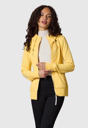 Ragwear SWEATJACKE PAYA INTL. - Vetoketjullinen college - banana