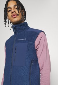 Norrøna TROLLVEGGEN VEST - Bodywarmer - indigo night