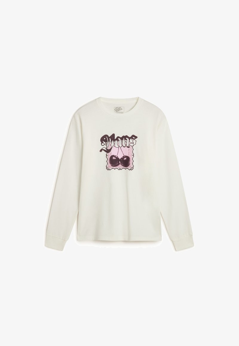 Vans CHERRYLACE - Pitkähihainen paita - white