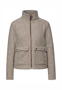 MIT STEHKRAGEN - Leichte Jacke - braun