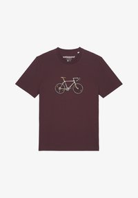 Niet geselecteerd, red brown