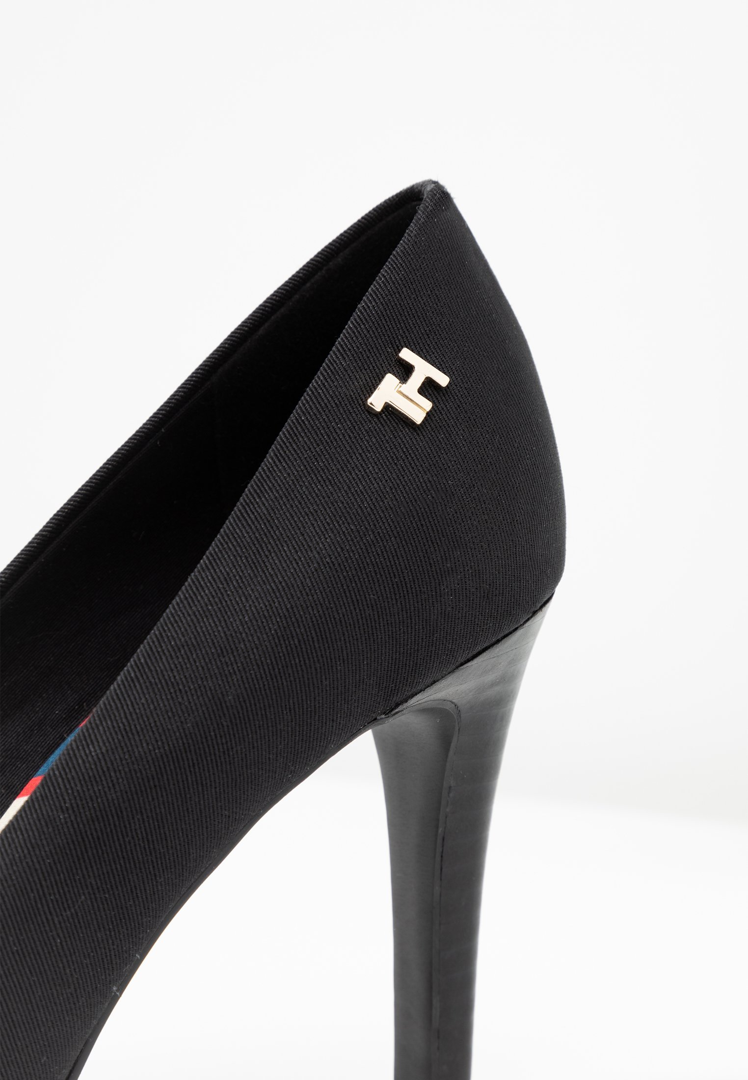 Tommy Hilfiger ESSENTIAL TEXTILE - Hoge hakken - black/Zwart - Zalando.nl