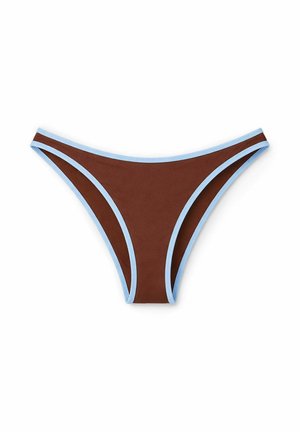 Calzedonia, BICOLOR PIPING - Spodní díl bikin - blue