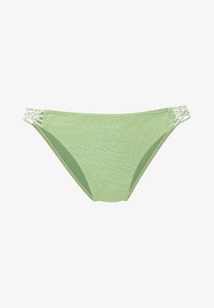 s.Oliver, S.OLIVER BIKINI-HOSE - Bikini bottoms - salbei