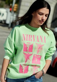 Next Športni pulover - lime green