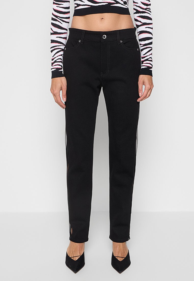 CHIARA FERRAGNI Straight leg jeans zwart CHIARA FERRAGNI Straight leg jeans zwart