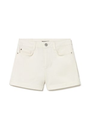 Brownie, SHORT BÁSICO VUELTO - Shorts vaqueros - blanco