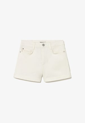 Brownie, SHORT BÁSICO VUELTO - Shorts vaqueros - blanco