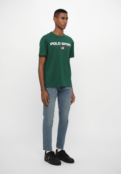 Polo Ralph Lauren SHORT SLEEVE - Marškinėliai su spaudiniu - new forest