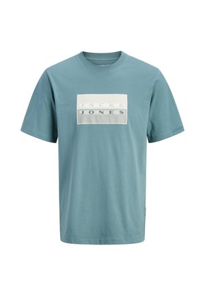 Jack & Jones Junior, JCOFUSION DOTS PRINT TEE SS CN SN JNR - T-shirt imprimé - north atlantic