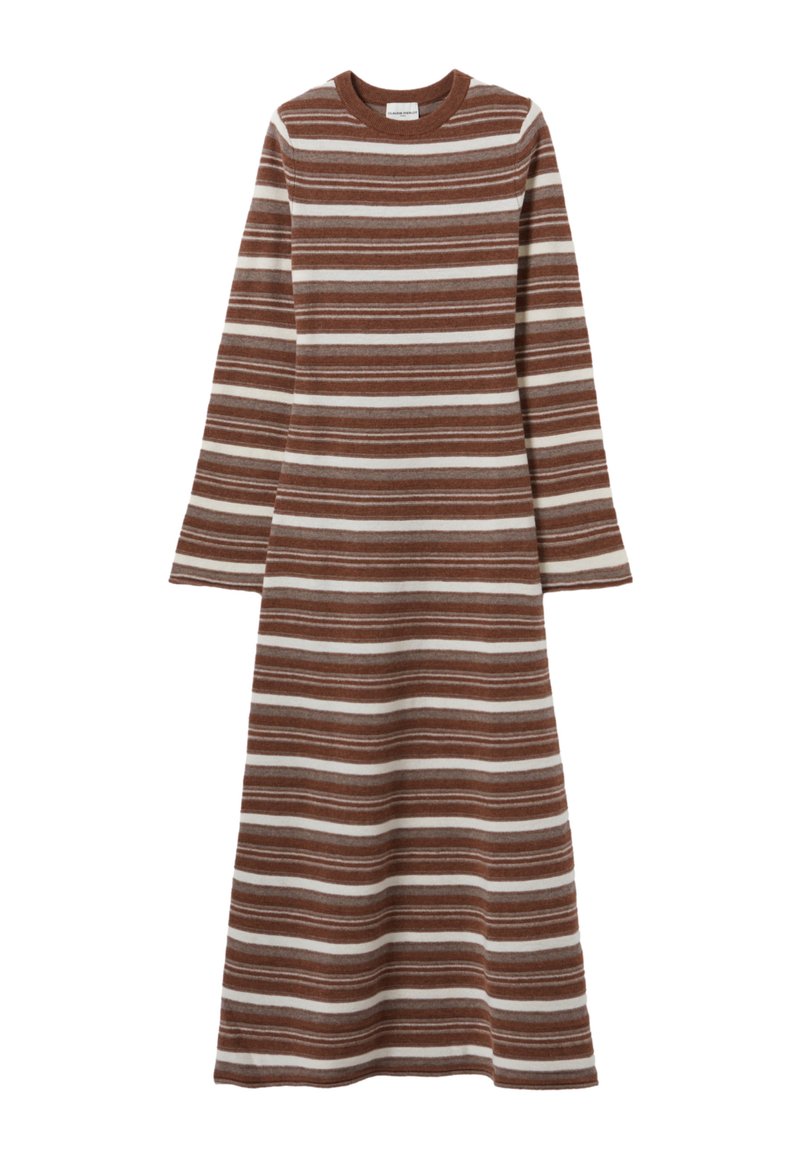 CLAUDIE PIERLOT Gebreide jurk bruin