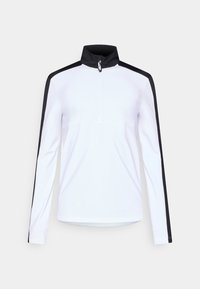 SKI KITZBUHEL POWERSTRETCH COLORBLOCK - Top dugih rukava - white