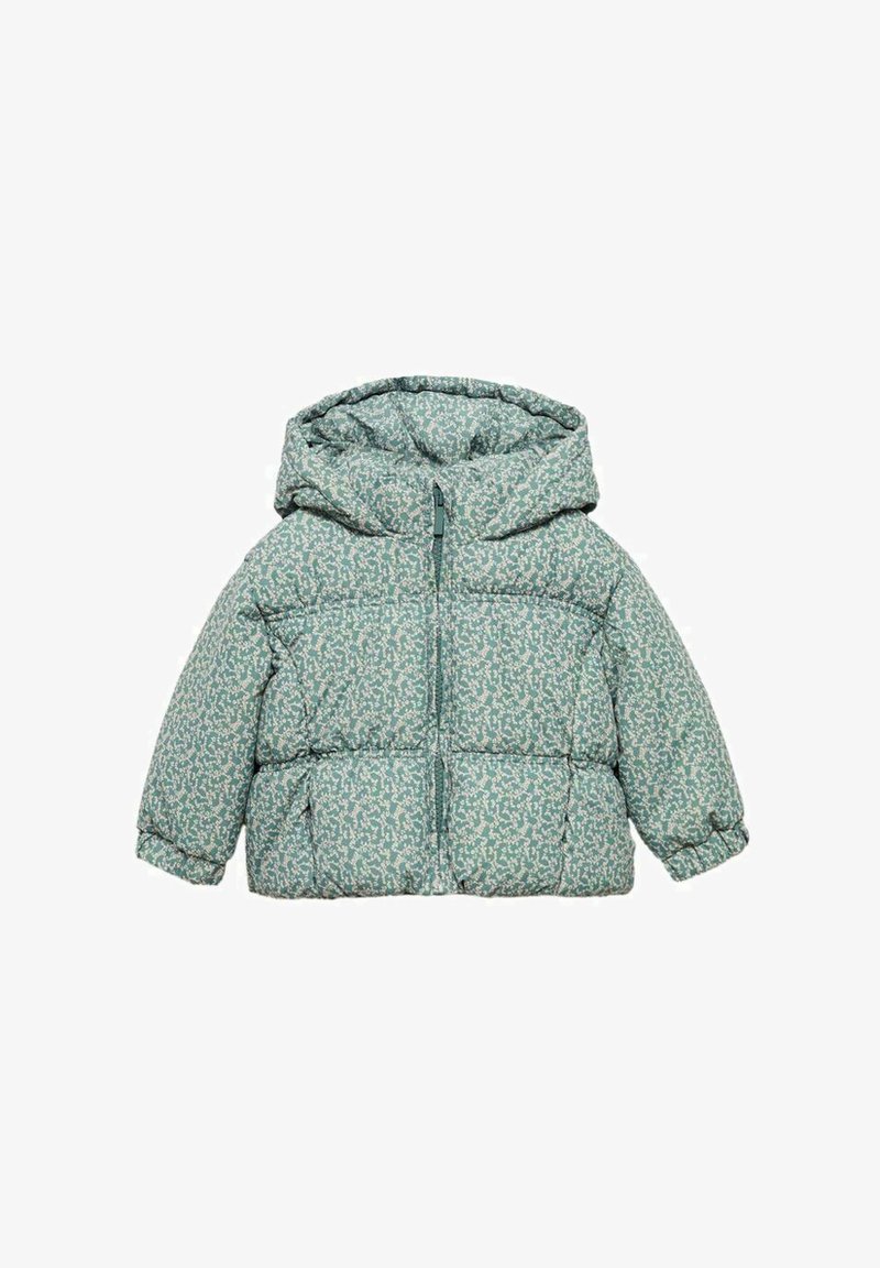 Mango Kids Jachetă de iarnă - light green