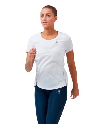 ODLO RUNNING - T-shirt basic - weiß