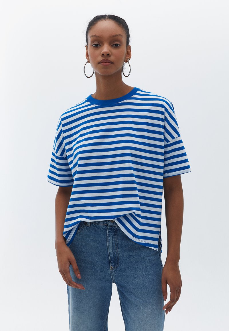 OXXO Camiseta estampada - blue stripe