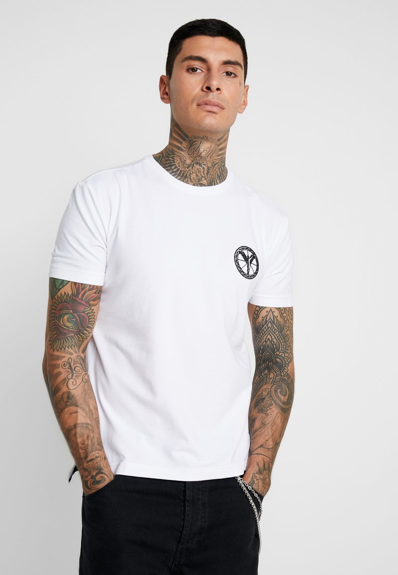 Carlo Colucci T-shirt z nadrukiem - weiss/biały - Zalando.pl
