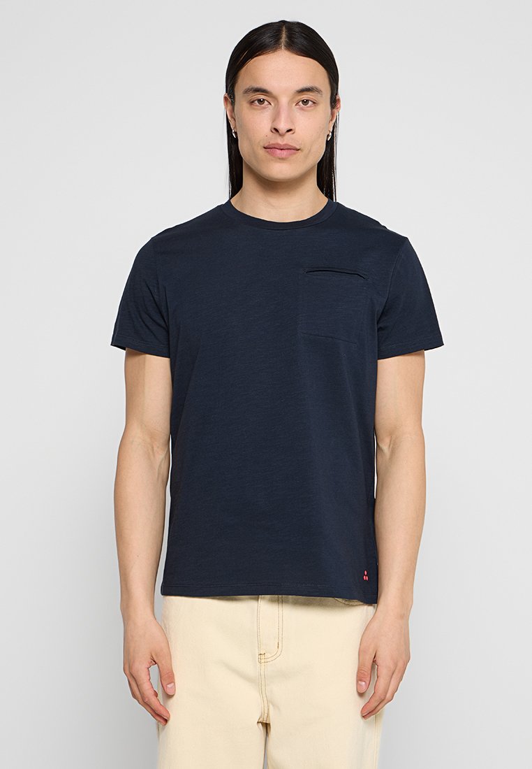 Peuterey T-shirt basic donkerblauw
