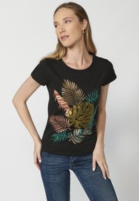 Koroshi Triko s potiskem - black