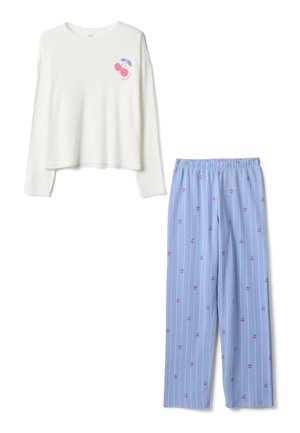 SET - Conjunto de pijama - white light blue