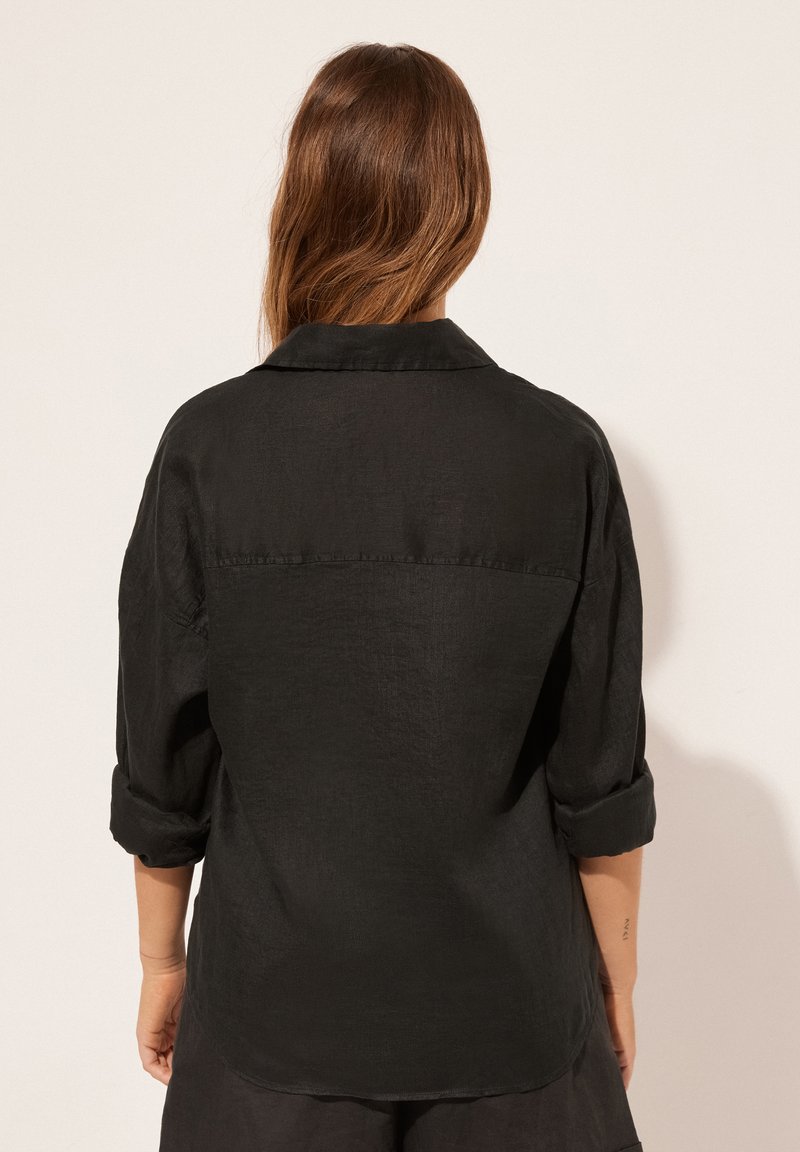 Calzedonia Blusa schwarz c black/negro