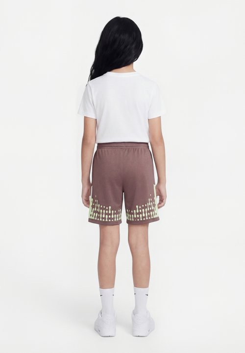 Nike KYLIAN MBAPPE UNISEX - Pantalón corto de deporte - plum eclipse/liquid lime/black — foto 2