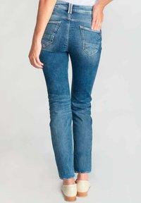 Le Temps Des Cerises PUSH-UP REGULAR  PULP - Jeans Straight Leg - bleu