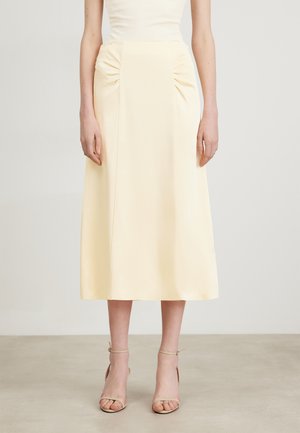 VANIKI - A-line skirt - open beige