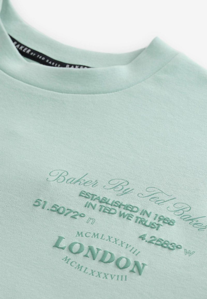 T-Shirt Homme Ted Baker Bleu - Imprimé Graphique, Taille M