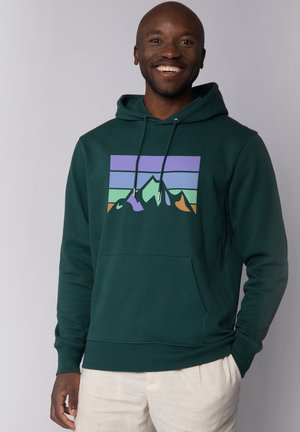 RETRO LANDSCAPE - Hoodie - glazed green