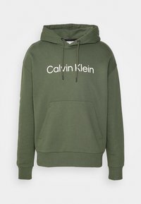 Calvin Klein HERO LOGO COMFORT HOODIE Sudadera thyme/verde