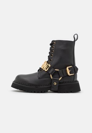 Lace-up ankle boots - nero