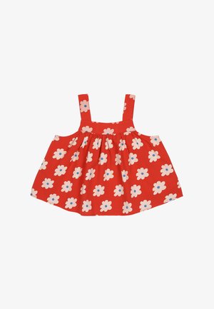 JELLY MALLOW FLORAL SLEEVELESS - Top - red