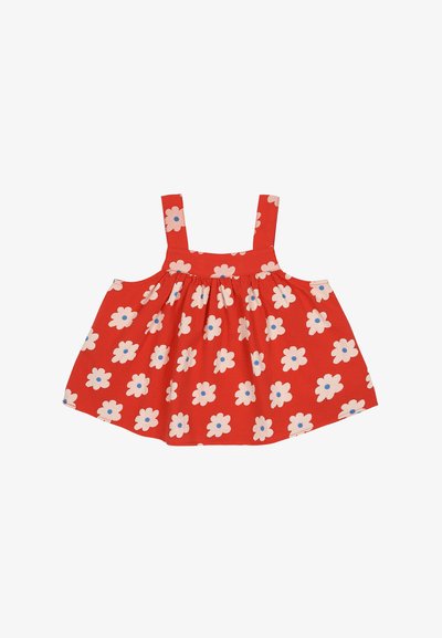 JELLY MALLOW FLORAL SLEEVELESS - Topp - red