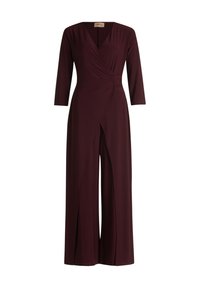 MIT WEITEM BEIN - Tuta jumpsuit - dark aubergine
