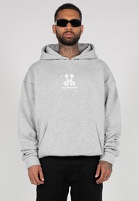 MJ Gonzales CIRCLE X HEAVY  - Hoodie - grey